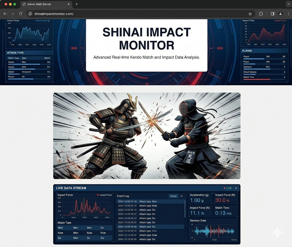 Shinai Impact Monitor